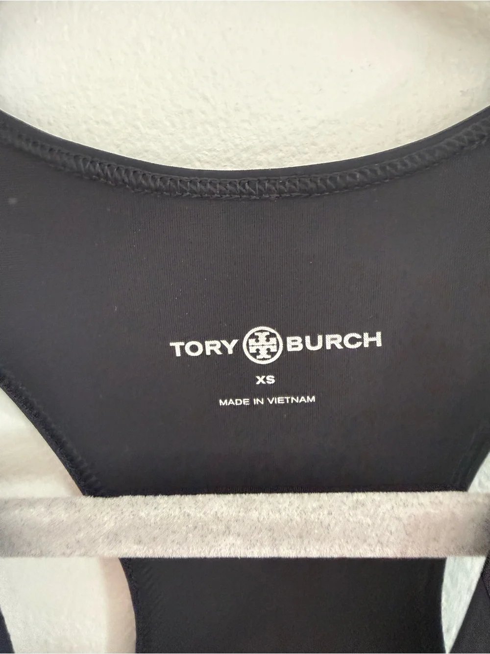 Tory Burch Tennis Dress Side-Slit Mini Active in Black
